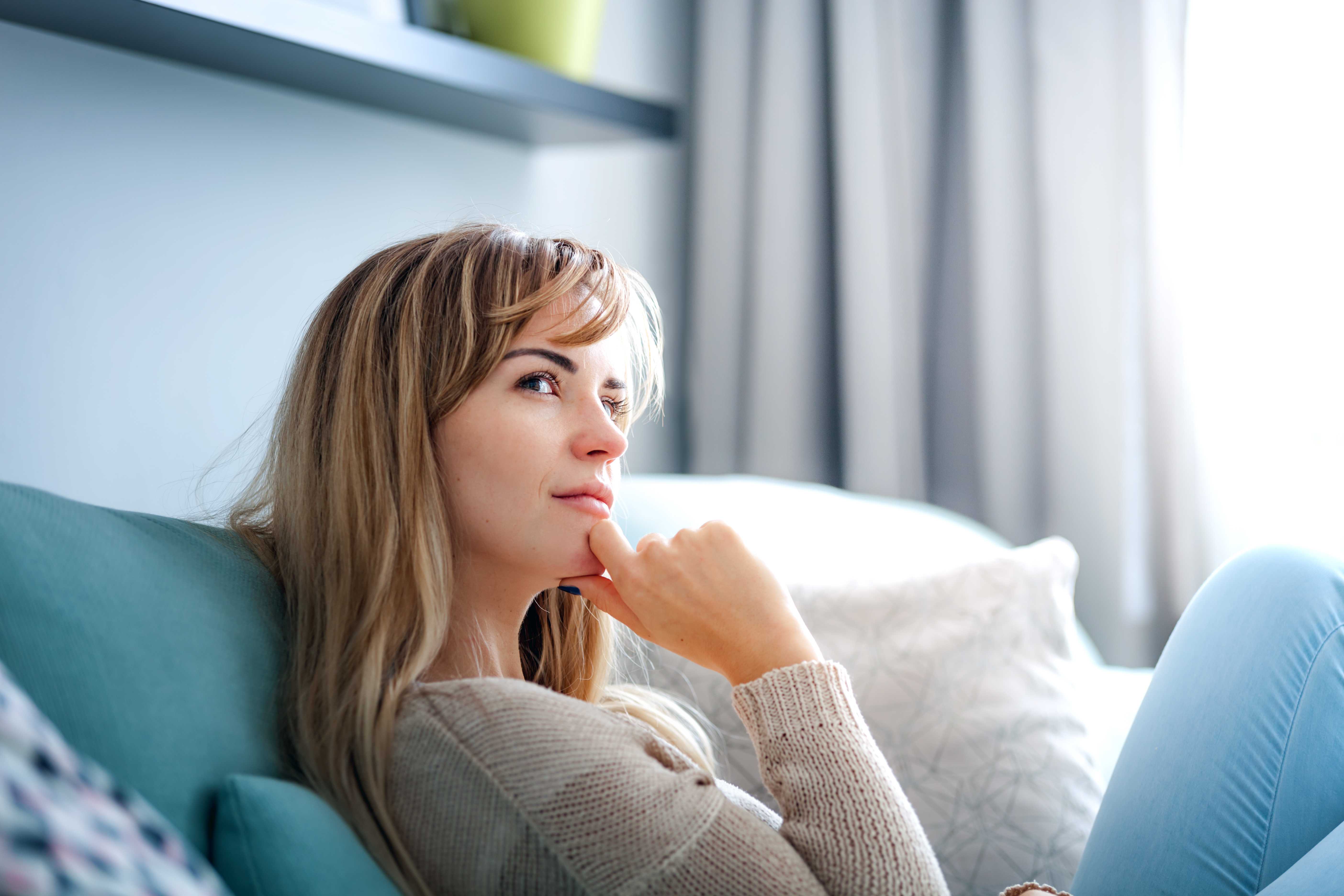 Woman in thought